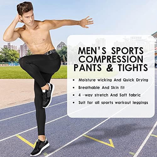 Muške kompresovne hlače hladne suhote atletske gamaše vježbanje trčanja Aktivni sport Baselayer Honed