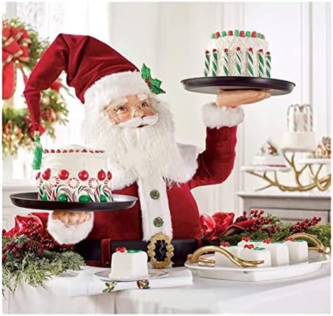 Pifude božićni ukrasi Božićni ukrasi za stol Snaga Santa Snowman Snack ploča Snack lay Party