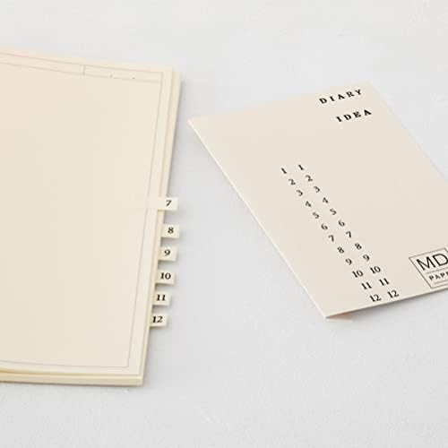 Designphil 15258006 Midori Notebook, MD Notebook, A5, časopis, okvir