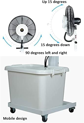 伟 祥 vazdušni hladnjak vanjski vertikalni ventilator za zamagljivanje veliki Atomizacijski ovlaživač za domaćinstvo
