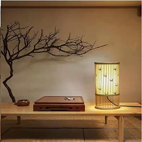 Dloett kineski stolni svjetiljki ručno izrađena drvena svjetla noć za dnevnu sobu spavaća soba homestay