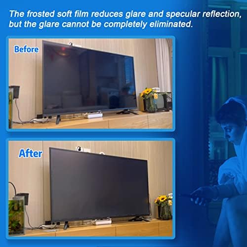 Tyrhmy 55 inčni anti-sjajin LED TV, anti-UV zaštitnik zaslona, ​​blokiranje filtera Plavo
