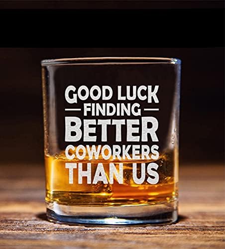 NeeNoNex sretno u pronalaženju boljih saradnika od američkog stakla viskija-sarkastičan poklon za odlazak