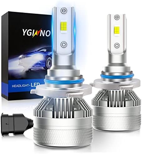 YGINNO 9005 / HB3 LED sijalice za farove 2023 nadograđene, 70w 16000 lumena 500% svjetlije 6000k cool bijele