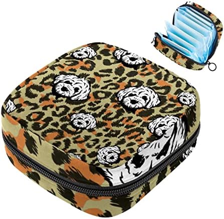 Leopard pas sanitarne vrećice za pohranu sa salvetom, torba za menstruaciju Panty Liners Tampon Držač ženski
