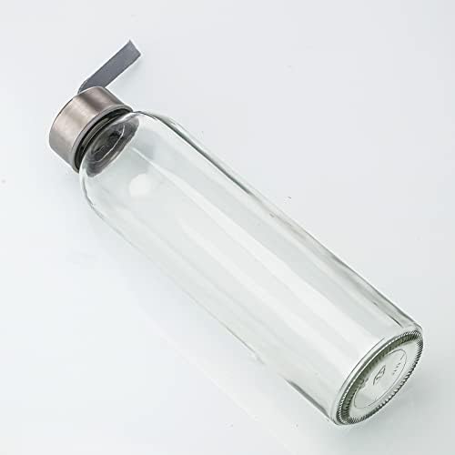 Surerave boce od staklene vode s poklopcima i rukavima od nehrđajućeg čelika | 18 tjedna za višekratnu