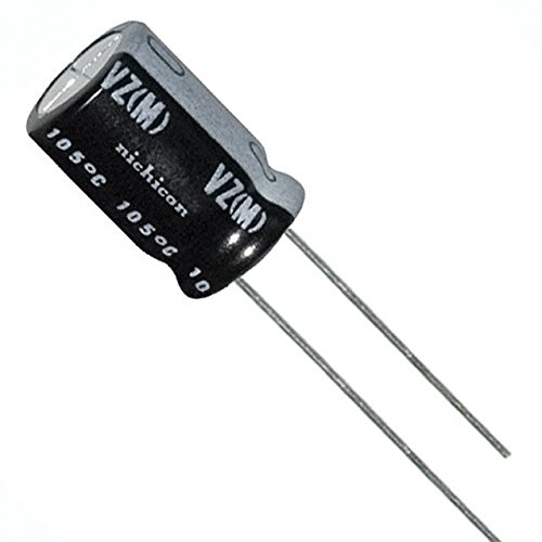 Nichicon  UVZ1C102MPD-20 aluminijumski elektrolitički kondenzatori - olovni 16v, 1000uf, 10 mm x 16 mm,