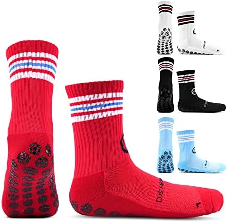 MR BEARD Unisex čarape protiv klizanja Soccer Socks jastučić Traction profesionalne fudbalske čarape za muškarce