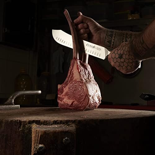 Cutluxe Bullnose nož za lomljenje & amp; nož za rezanje-kovani visokougljični njemački čelik – puni Tang & amp; oštar kao žilet-Ergonomski dizajn ručke-Artisan serija