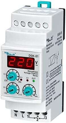 HIFASI DGK-01 220VAC Ultra-mali digitalni monofazni prenaponski napon & zaštitni relej Podnapona