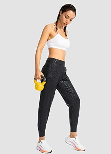 Soothfeel ženske Džogere sa džepovima sa patentnim zatvaračem Atletski trening pantalone za jogu visokog struka