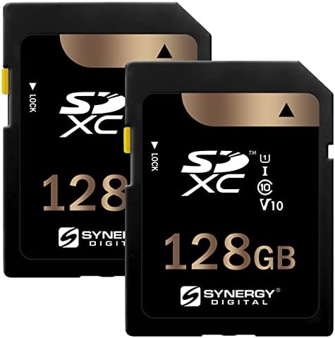 Synergy Digital 128GB, SDXC UHS-I memorijske kartice kamere, kompatibilne sa digitalnom kamerom