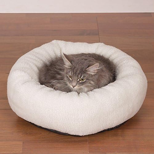 Slumber Kućni ljubimci udobni Kitty kreveti - udobni i udobni poliesterski kreveti za mačke, Berber