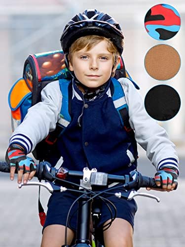 3 para djeca s pola prste rukavice Sportske rukavice Neklizajuće gel rukavice za djecu Biciklizam Jahanje Biciklizam