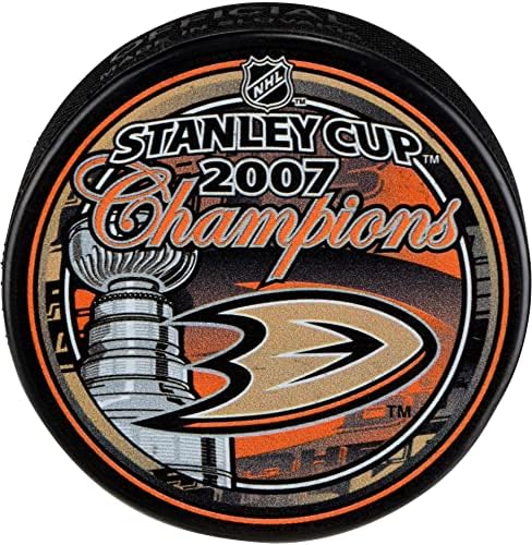 Anaheim Ducks Unsigned 2007 Stanley Cup Champions Logo Hockey Puck - Nepotpisani Pak