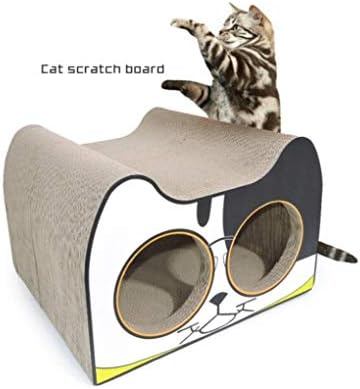 RUIXFLR valoviti papir za mačke od ogrebotina kartonski ležaj za mačke jastučići za grebanje kuća