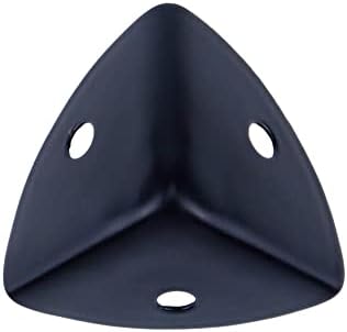 Risbay 1 Crni ugaoni zaštitnik, 20pcs metalna kutija ugaoni zaštitni štitnik zaštitni štitnik za zaštitu