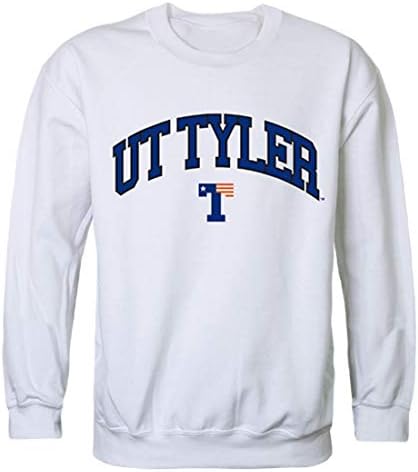 W Republika Uni of Texas ut Tyler Campus Crewneck pulover Duks džemper Crni