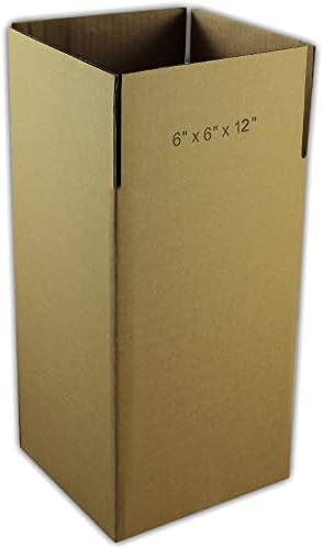 35 EcoSwift 6x6x12 valovita kartonska kutija za pakovanje Mailing moving kutija za otpremu kartoni 6 x 6