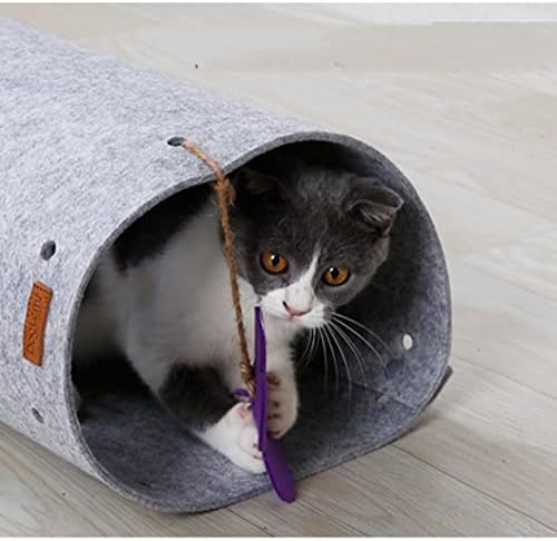 Dobavljači kućnih ljubimaca Tunnel Tunnel igračke za šištanje sklopive mačke reprodukcije Kanal Edukativne