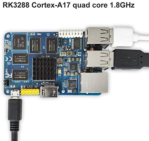 [Smartfly] Miqi ručna ploča RK3288 Quad-Core A17,1.8GHz X4, Open Source Ubuntu, Android HDMI2.0 4K 2GB DDR3