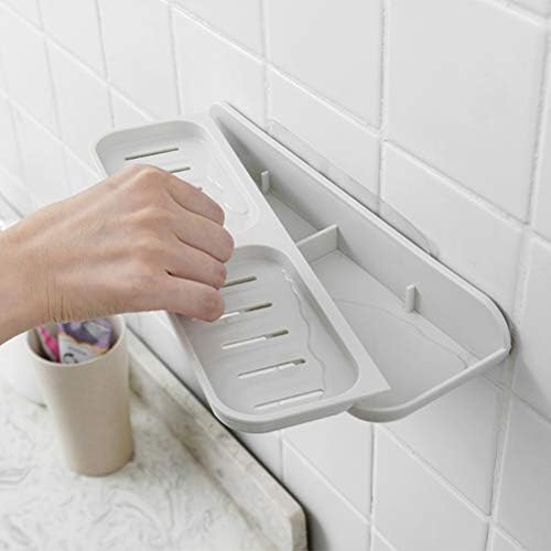 Doitool 3pcs 2 pretinca Kreativni sapunski nosač PUNCH SOAP držač za odvod za odvod sapuna