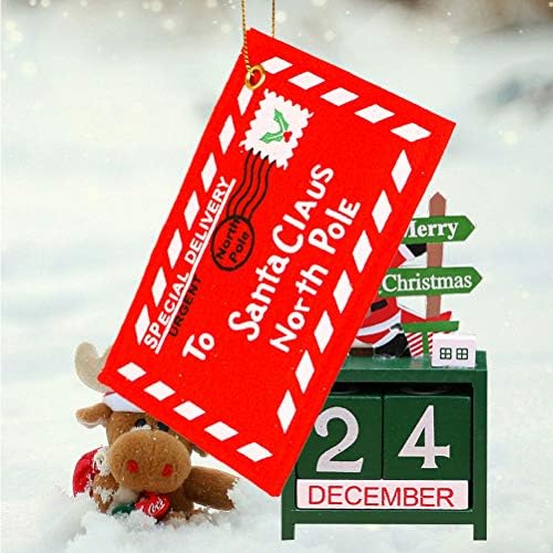 Doitool Božić Treat Bag, 6kom Candy torbe viseća tkanina Santa Claus koverte Božić Tree ukrasi
