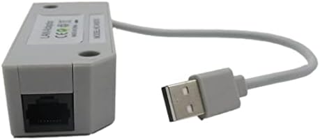 Premium sivi USB Internet LAN mrežni adapter priključak pogodan za Nintendo Wii Vico
