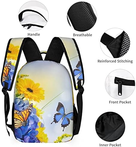 Backpack torbe Hydrugeas i leptir casual Daypack školske torbe za studente
