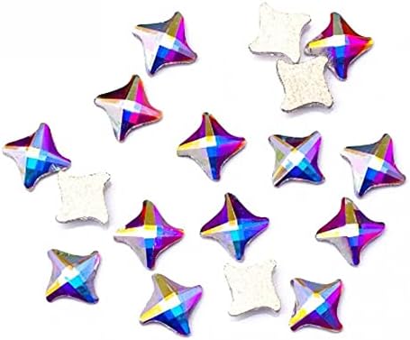 NAILKING 20kom Twister Nail Art dekoracije Flatback dijamantni stakleni materijal vještački dijamant