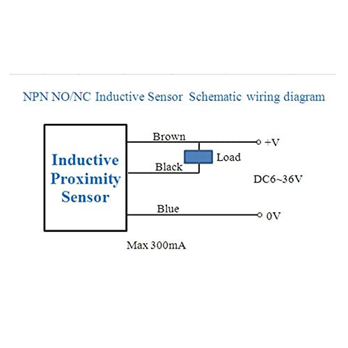 5pcs NC normalno zatvori LJ8A3-2-Z / AX induktivni prekidač senzora blizine NPN DC6V-36V M8 3 TIME