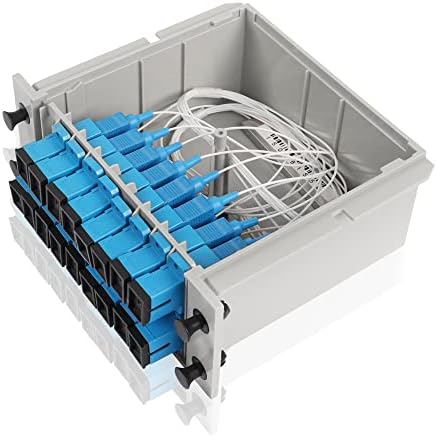 PNGKnycn vlakno optički PLC razdjelnik 1x16 kutija za kasetu umetnuvanje SC / UPC razdjelnika modula Konektori
