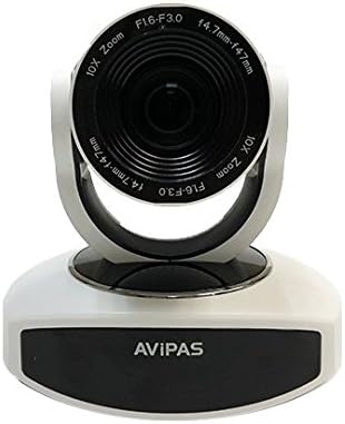 AVIPAS AV-1280W 10x SDI PTZ kamera W / POE -WHITE