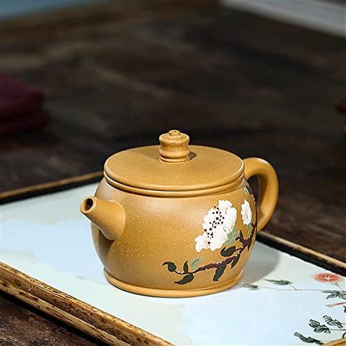 TAPOT 170ml Purple Clay teapots Veliki kalibar u obliku kalibra u obliku čajnog lonca ručno