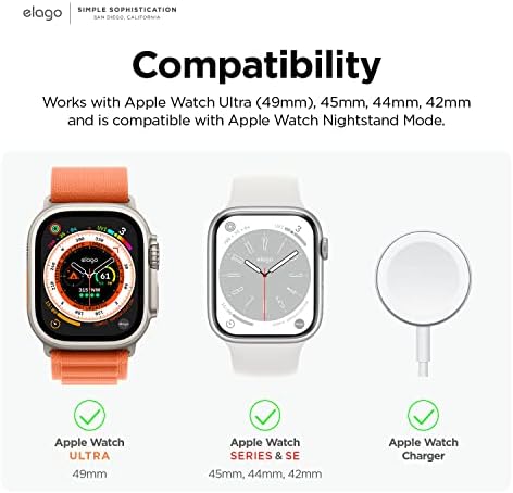 ELAGO W5 Stand kompatibilan sa Apple Watch Ultra, serije 8/7/6/5/4/3/2/1 / SE - kompatibilan sa režimom
