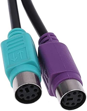 LMMDDP USB do Dual PS 2 USB kabl mužjak do ženskog / 2 Pretvarač adaptera za produženje kabla za tipkovnicu