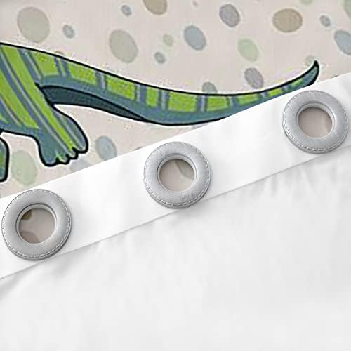 Erosebridal Dinosaur zavjese Cartooon Dinos Zavjese za prozor za dječje dječake Djevojke Jungle Životinje Prozor