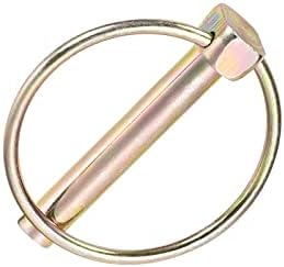 Metallixity linch pin s prstenom, karbonski čelični linch pins clips pričvršćivač pričvršćivač -