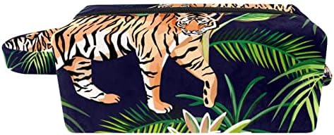 Toaletna torba, kozmetička torba za šminku za žene muškarci, tropska džungla tigar
