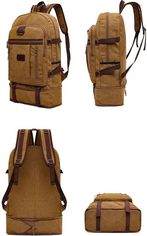 Lhllhl Extra Velike platnene torbe Travel Planinarstvo Multi funkcionalni izdržljiv ruksak otporan