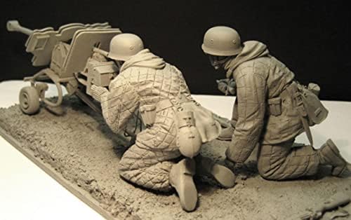ETRIYE 1/16 Resin vojnik Model Drugog svjetskog rata Njemačka artiljerijska grupa za livenje