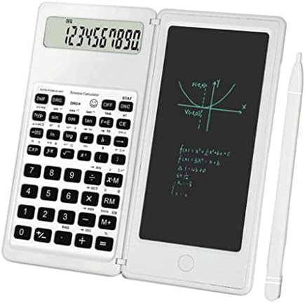 YFQHDD Naučni kalkulator 10-znamenkasti LCD enginetski kalkulator sa tabletom za pisanje za srednju