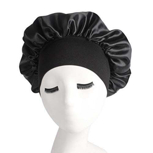 Uonlytech 2pcs široka strana elastična kapa za spavanje kapa za gubitak za kosu kapa šešira hemoterapija kapa za žene djevojke