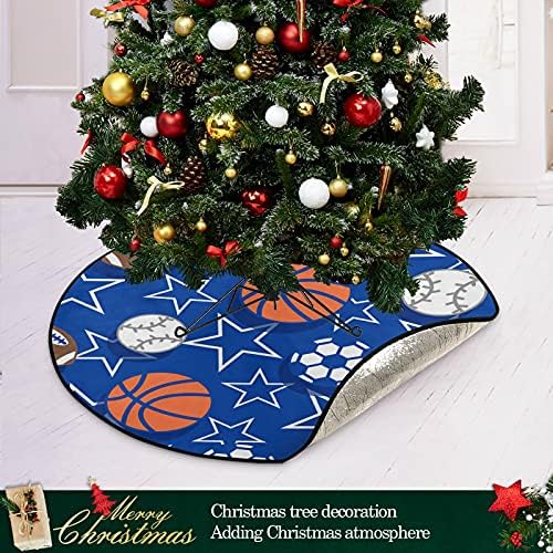 Košarkaške kuglice Božićna mat vodootporna stabilna stalka za stalak za stalku pod božićnim stablom Pribor za