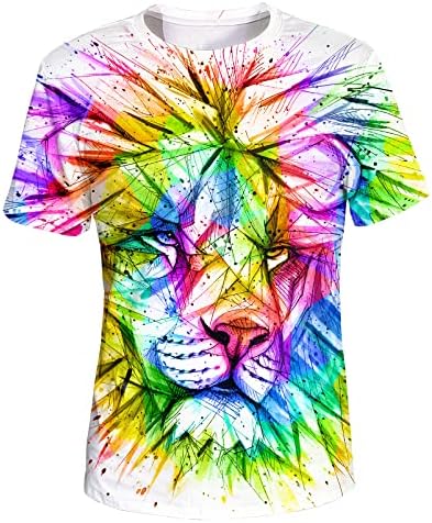 Laiipas Unisex majica za muškarce i žene 3D grafički tee za odrasle Veličina majica s-xxl