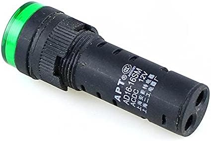 DASEB 10kom Zujalica AD16-16SM 12V 24V 220V 16mm zvučni i svjetlosni Alarm Ad16-16SM