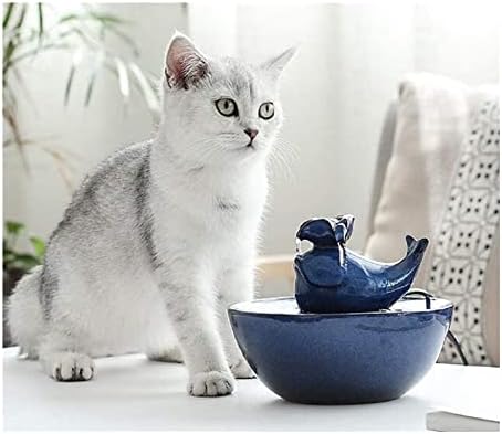 Aalinaa pet dozator vode automatske česme za piće za mačke, keramička česma za vodu za kućne ljubimce