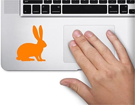 ExpressDecor Rabbit Silhouette Bunny Animal Nature Computer Laptop Simbol za naljepnicu Obiteljski Love Auto