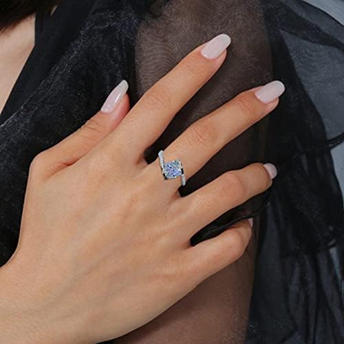 Yistu ženski nakit Super bljeskalica jednostavan i svijetli super otvoreni prsten