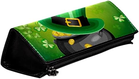 Guerotkr Case, olovka, futrola za olovke, torbica za olovke, mala torbica za olovke, sretan uzorak zelenog šešira